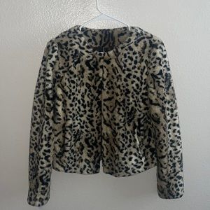 Express faux fur jacket